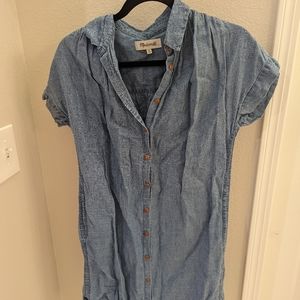 Madewell chambray dress (size xs)